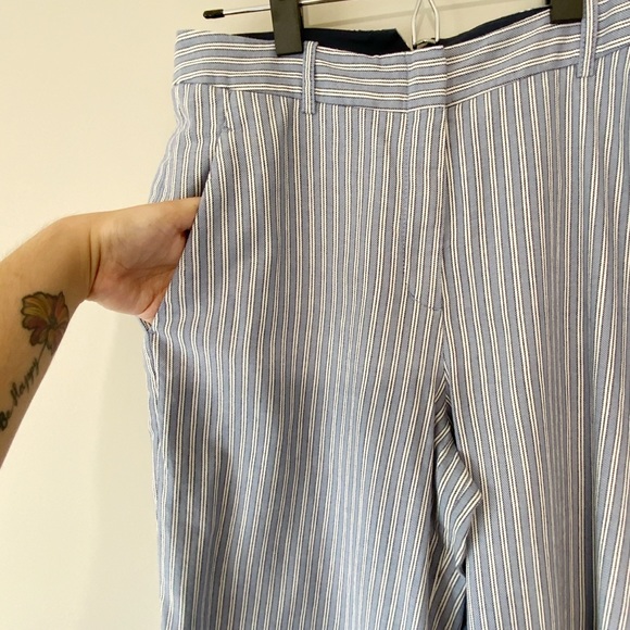 BCBG MaxAzria Sutton Striped Wide Leg Pant - Picture 6 of 10